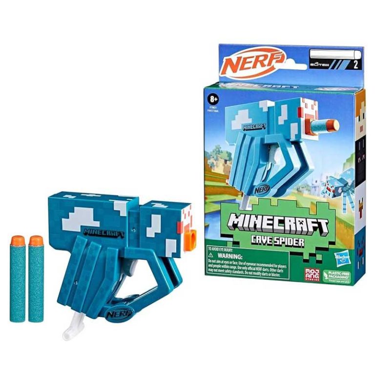 Nerf Όπλο Εκτοξευτής Minecraft - Cave Spider Blaster