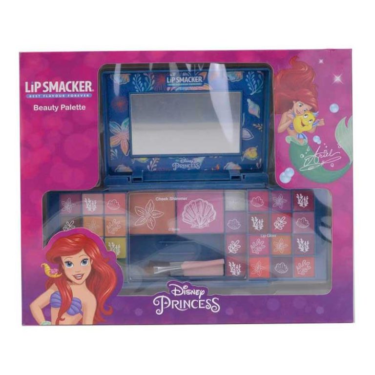 Markwins Lip Smacker Disney Princess Ariel - Σετ μακιγιάζ με Καθρέφτη 25x5x30cm.