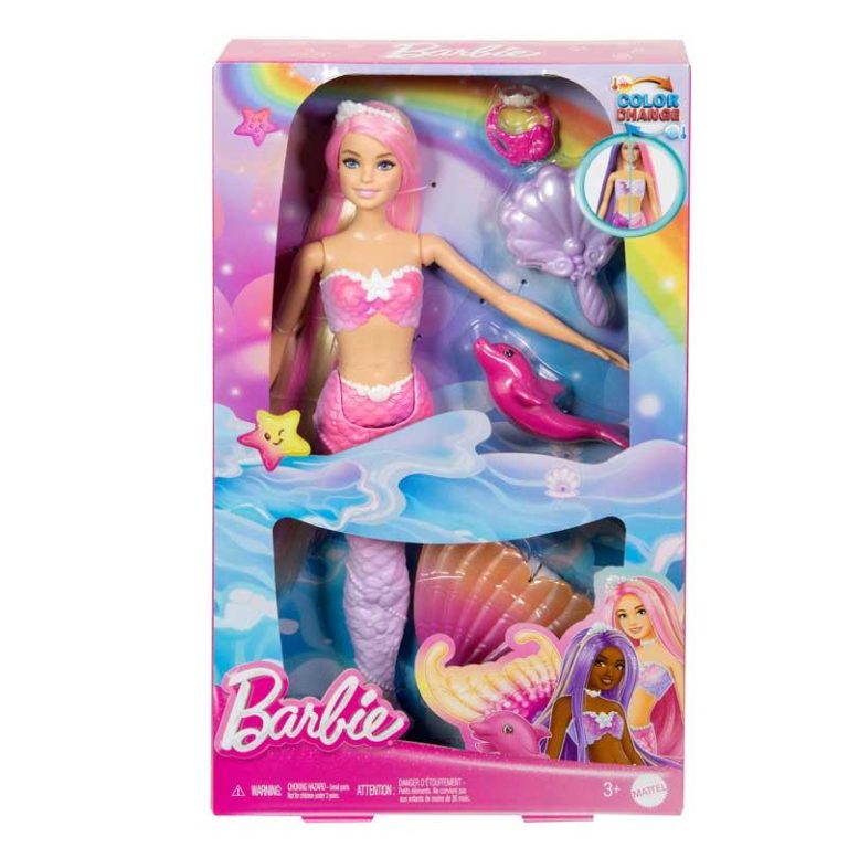 Barbie A Touch of Magic Color Change Doll - Κούκλα Γοργόνα Μαγική Μεταμόρφωση