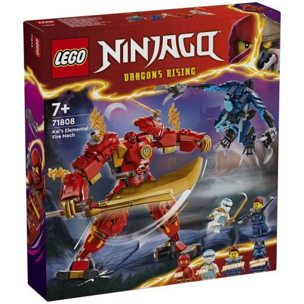 Lego Ninjago 71808 : Dragons Rising - Kai's Element Fira Mech