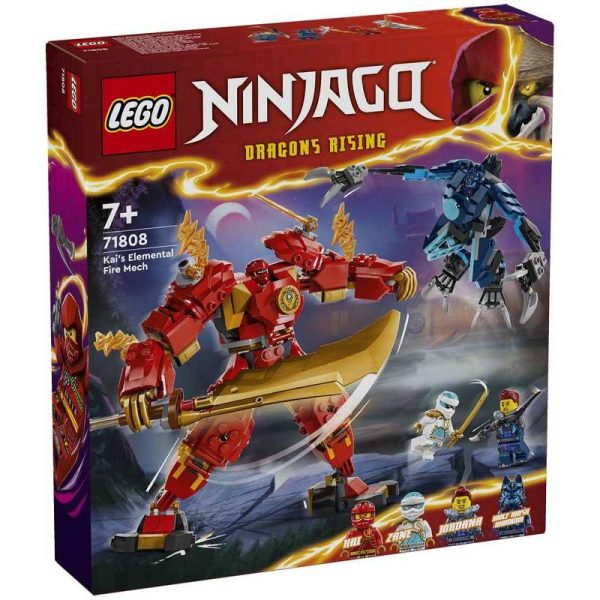 Lego Ninjago 71808 : Dragons Rising - Kai's Element Fira Mech