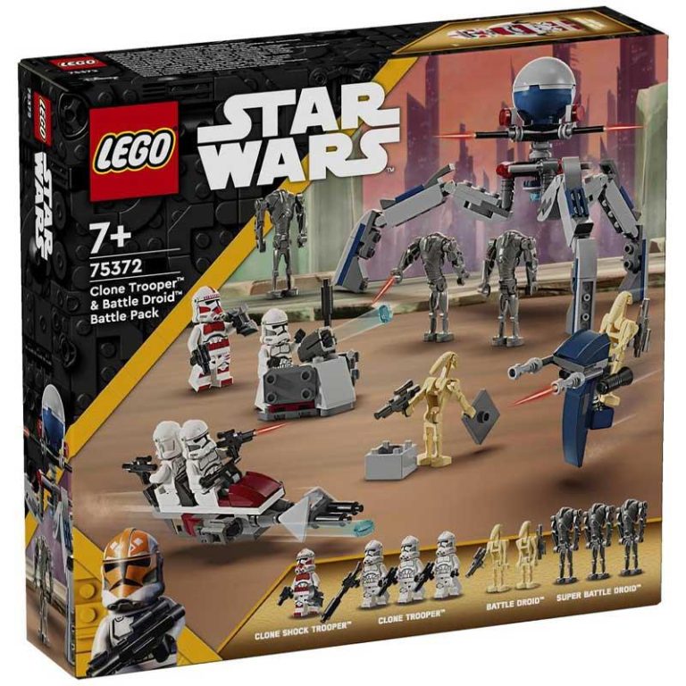 Lego Star Wars 75372 : Clone Trooper & Battle Droid Battle Pack