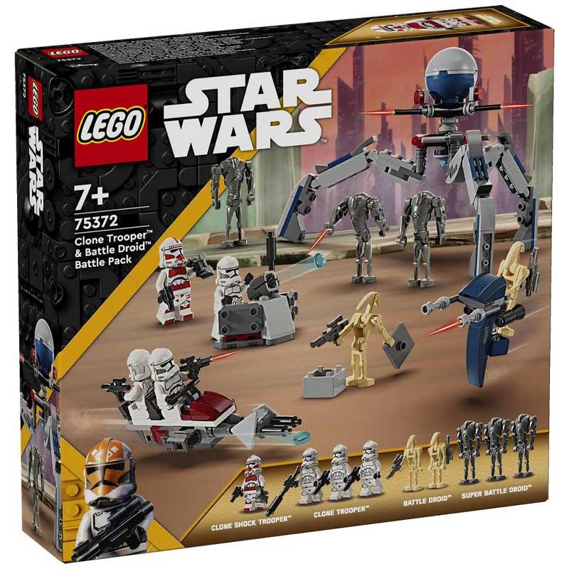 Lego Star Wars 75372 : Clone Trooper & Battle Droid Battle Pack