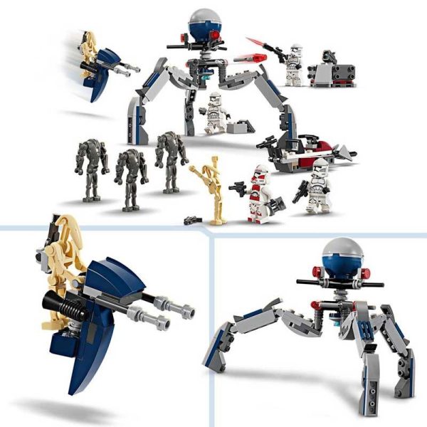 Lego Star Wars 75372 : Clone Trooper & Battle Droid Battle Pack