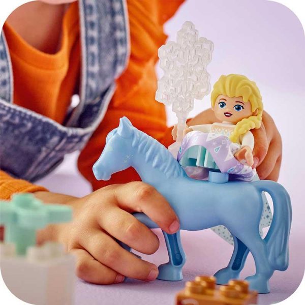 Lego Duplo 10418 : Disney Frozen Princess Elsa & Bruni In The Enchanted Forest