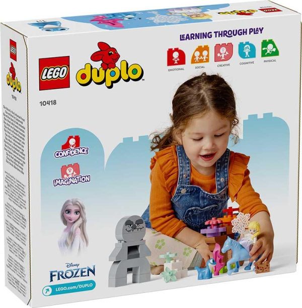 Lego Duplo 10418 : Disney Frozen Princess Elsa & Bruni In The Enchanted Forest