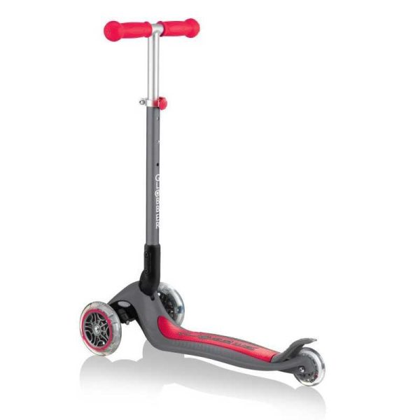 Globber Scooter Primo Foldable Grey Red – Πατίνι Τρίτροχο Αναδιπλούμενο (για +3 ετών)