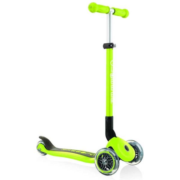 Globber Scooter Primo Foldable Lime Green – Πατίνι Τρίτροχο Αναδιπλούμενο (για +3 ετών)