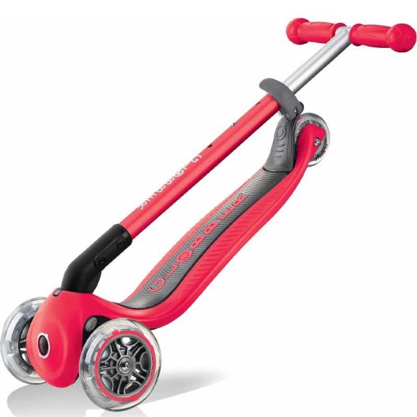 Globber Scooter Primo Foldable Red – Πατίνι Τρίτροχο Αναδιπλούμενο (για +3 ετών)
