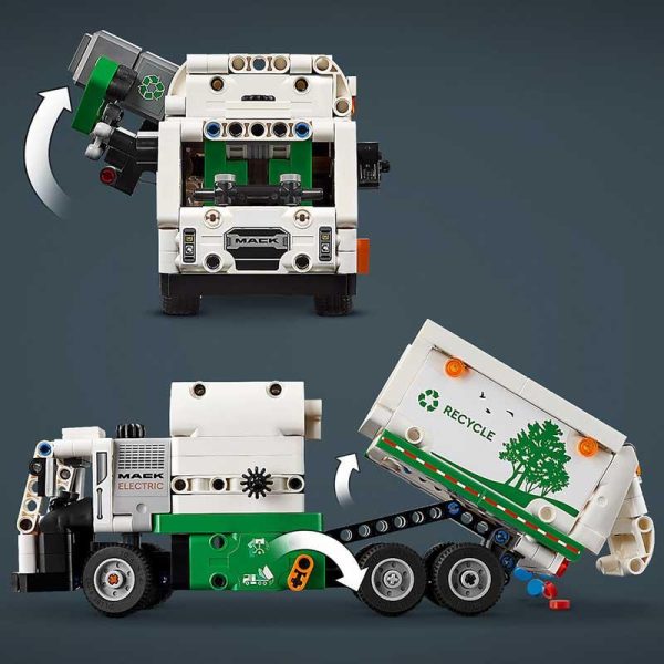 Lego Technic 42167: Mack LR Electric Garbage Truck - Απορριμματοφόρο