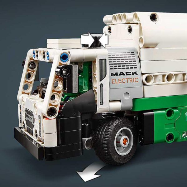 Lego Technic 42167: Mack LR Electric Garbage Truck - Απορριμματοφόρο