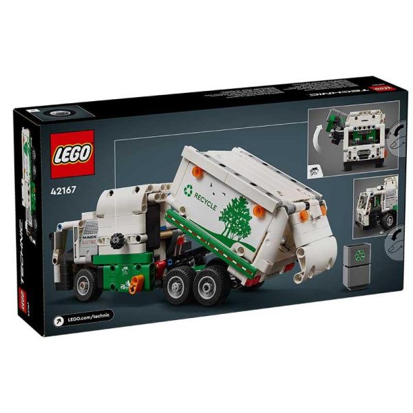 Lego Technic 42167: Mack LR Electric Garbage Truck - Απορριμματοφόρο