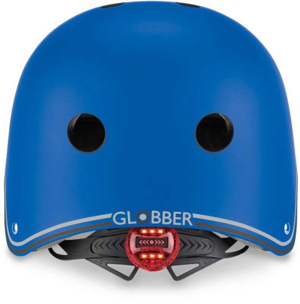 Globber Helmet Primo Lights - Παιδικό Κράνος για Ποδήλατο & Πατίνι Navy Blue - Size: XS/S (48-53cm)