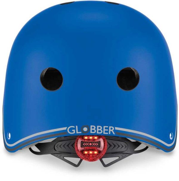Globber Helmet Primo Lights - Παιδικό Κράνος για Ποδήλατο & Πατίνι Navy Blue - Size: XS/S (48-53cm)