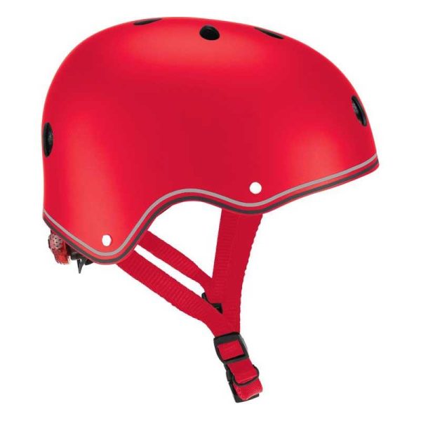 Globber Helmet Primo Lights – Παιδικό Κράνος για Ποδήλατο & Πατίνι Κόκκινο - Size: XS/S (48-53cm)