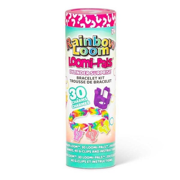 Rainbow Loom Loomi-Pals Κύλινδρος Έκπληξη - Κατασκευή Βραχιολιών