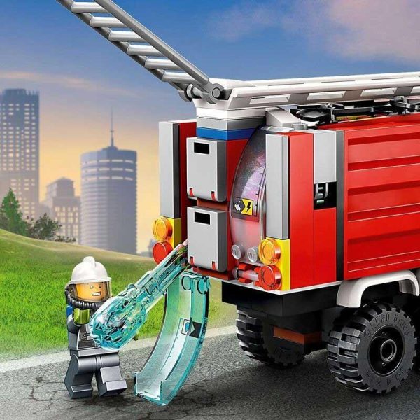 Lego City 60374: Fire Command Truck - Επιχειρησιακό Πυροσβεστικό Φορτηγό