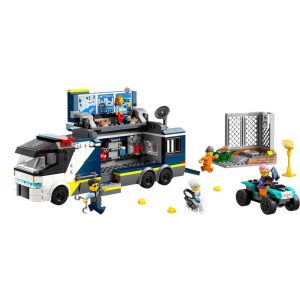 Lego City 60418: Police Mobile Crime Lab Truck - Αστυνομικό Φορτηγό Με Κινητό Εγκληματολογικό Εργαστήριο