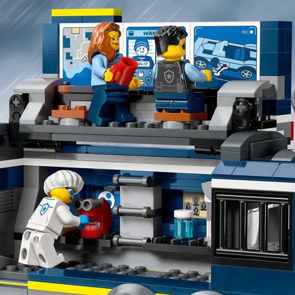 Lego City 60418: Police Mobile Crime Lab Truck - Αστυνομικό Φορτηγό Με Κινητό Εγκληματολογικό Εργαστήριο