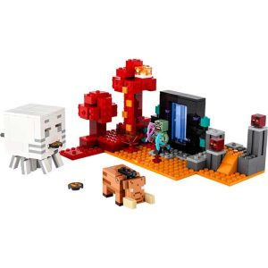 Lego Minecraft 21255: The Nether Portal Ambush - Η Ενέδρα Στην Πύλη Προς Τα Έγκατα