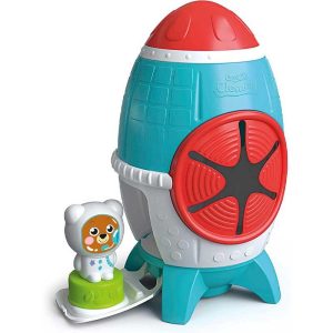 Clementoni Soft Clemmy Space Rocket - Διαστημικός Πύραυλος με Μαλακά Τουβλάκια