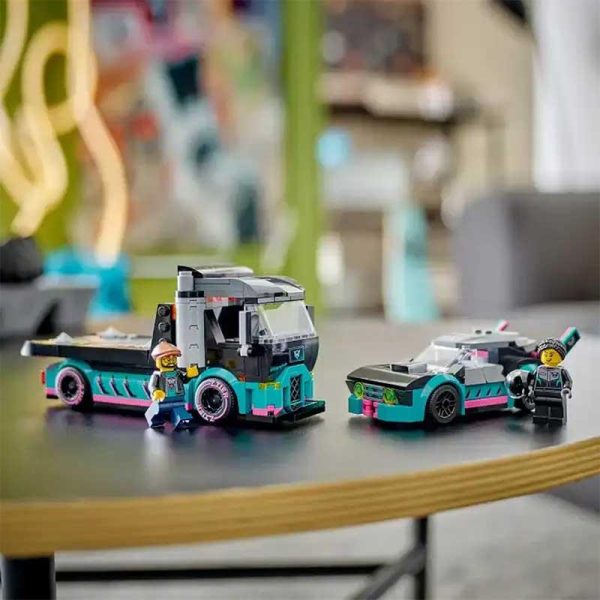 Lego City 60406: Race Car & Car Carier Truck