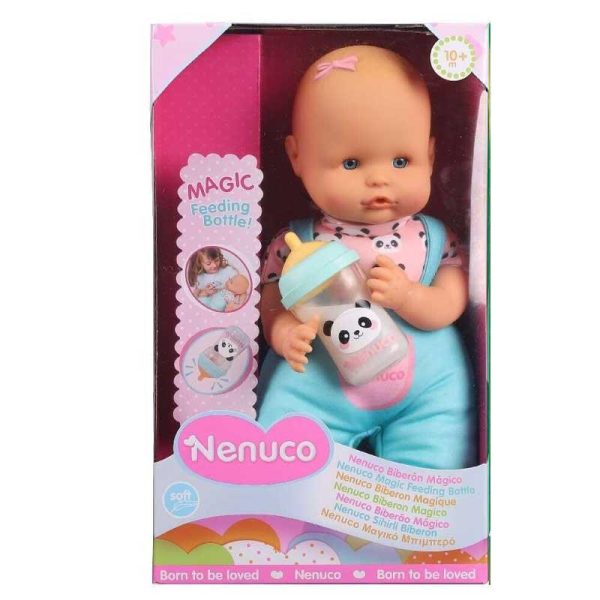 Nenuco Magic Feeding Bottle - Μωρό με Μαγικό Μπιμπερό 35cm