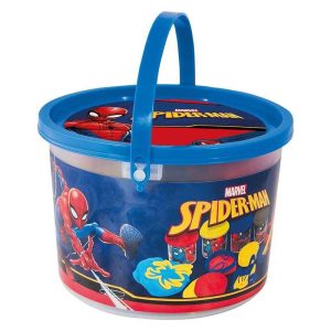 AS Spider-Man Κουβαδάκι Πλαστελίνης με 4 Βαζάκια & 8 Εργαλεία