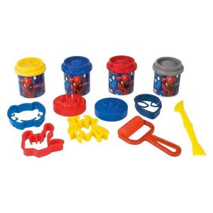 AS Spider-Man Κουβαδάκι Πλαστελίνης με 4 Βαζάκια & 8 Εργαλεία