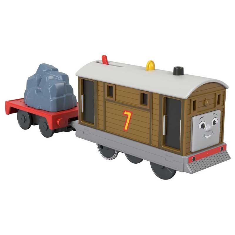 Thomas & Friends - Μηχανοκίνητο Τρένο Με Βαγόνι Toby