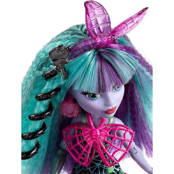 Monster High Electrified Monstrous Hair Ghouls Twyla Doll #DVC71