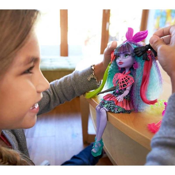 Monster High Electrified Monstrous Hair Ghouls Twyla Doll #DVC71