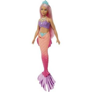 Barbie Dreamtopia Κούκλα Νέα Γοργόνα Με Μωβ Ουρά