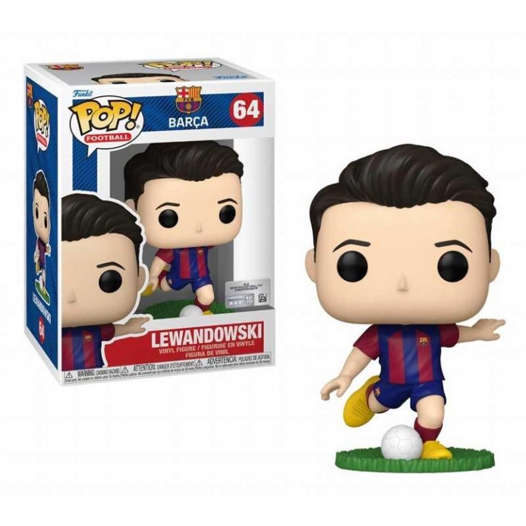 Funko Pop! Football: Barcelona 64 - Lewandowski