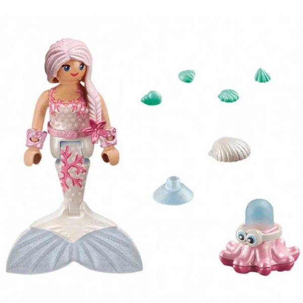Playmobil Plus 71477 : Γοργόνα με Χταπόδι Μπουγελόφατσα