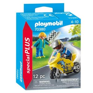 Playmobil Plus 70380 : Παιδάκια Σε Αγώνες Μοτοσυκλέτας