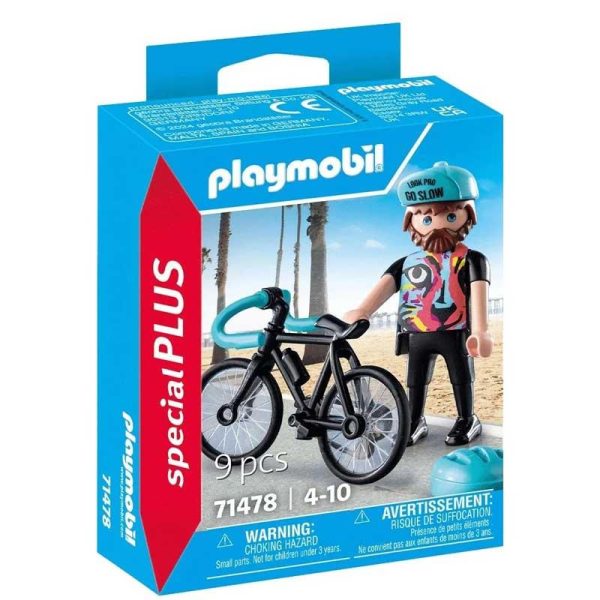 Playmobil Plus 71478 : Sports & Action Ποδηλασία Δρόμου