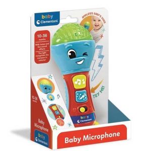 Baby Clementoni Baby Microphone - Εκπαιδευτικό Μικρόφωνο με Μουσική και Ήχους