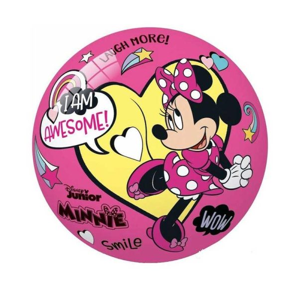 STAR Μπάλα Πλαστική 'Minnie Mouse' Ροζ 23cm