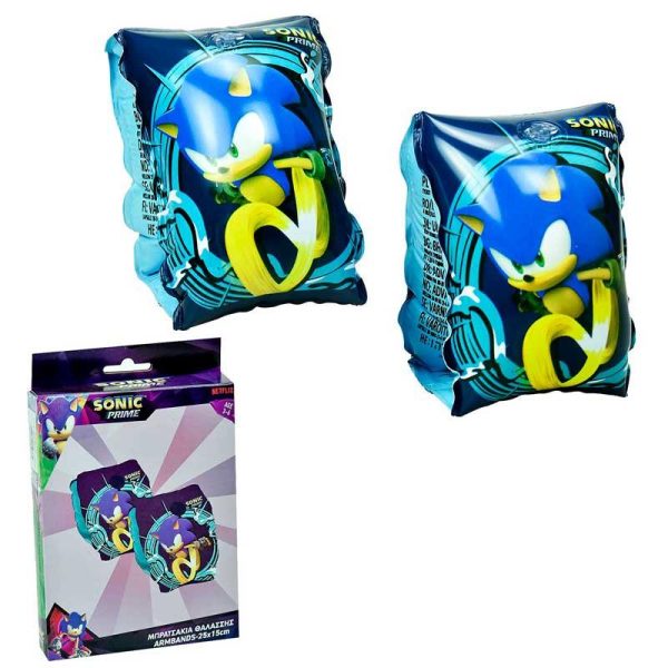 Gim Μπρατσάκια Sonic Πολύχρωμα (25x15 εκ.)