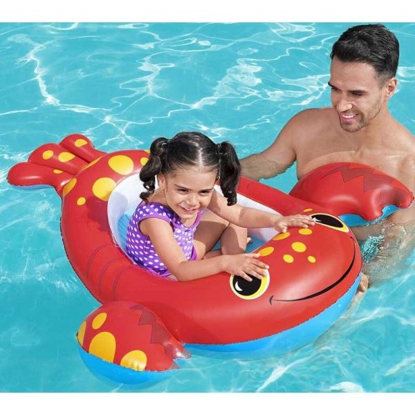 Bestway Αστακός Παιδική Φουσκωτή Βάρκα 114x116εκ.