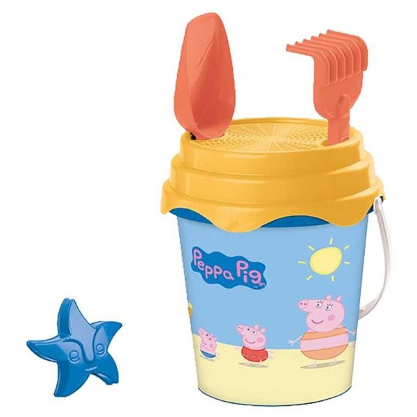 Mondo Κουβαδάκι Peppa Pig με Αξεσουάρ (5τμχ) 17cm