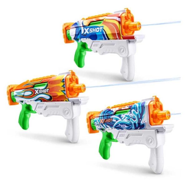 Zuru X-Shot Fast Fill Skins Hyperload - Νεροπίστολο 34εκ. 500ml - Διάφορα Σχέδια (1τμχ)