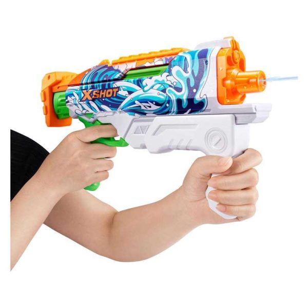 Zuru X-Shot Fast Fill Skins Hyperload - Νεροπίστολο 34εκ. 500ml - Διάφορα Σχέδια (1τμχ)
