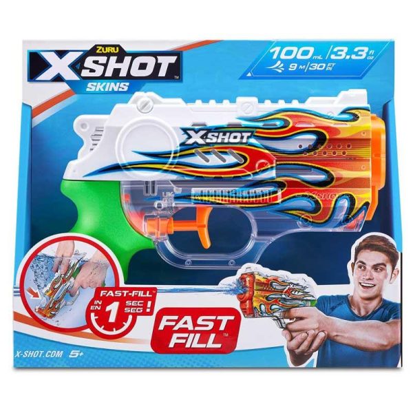 Zuru X-Shot Fast Fill Skins Nano - Νεροπίστολο 19εκ. 100ml