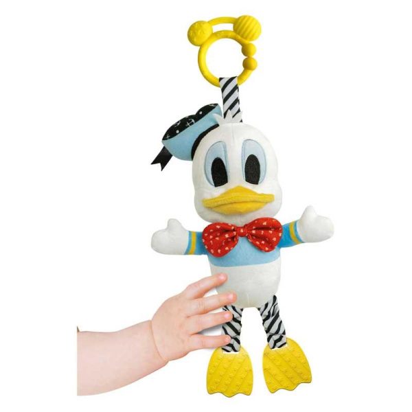 Baby Clementoni Disney Donald 1st Activities - Λούτρινο Κουδουνίστρα 25cm