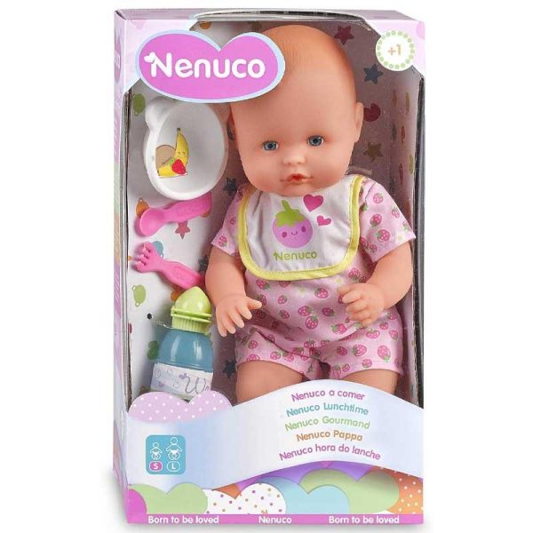 Nenuco Lunch Time - Μωρό 35cm με Αξεσουάρ Ταΐσματος
