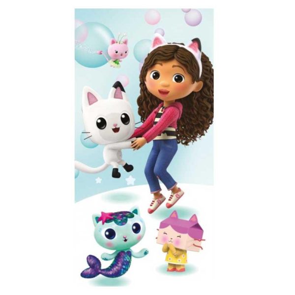Gabby's Dollhouse Cotton Beach Towel - Πετσέτα Θαλάσσης 70x140cm