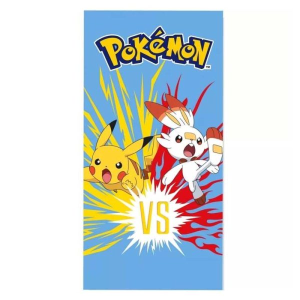 Pokemon Fight Microfiber Beach Towel - Πετσέτα Θαλάσσης 70x140cm