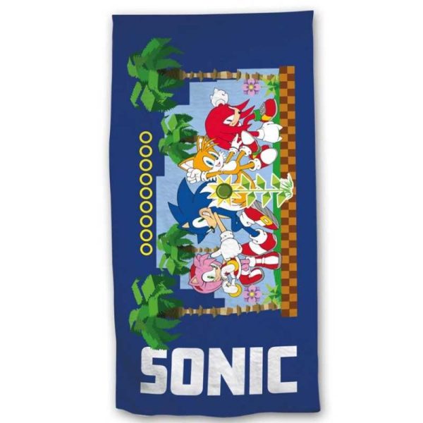 Sonic The Hedgehog Microfiber Beach Towel - Πετσέτα Θαλάσσης 70x140cm